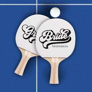カスタムバーデとグルームネームヴィンテージ 卓球ラケット