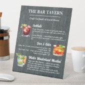 カスタムバーメニュー 台座サイン (インサイチュ)