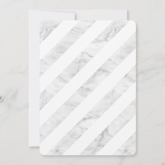 カスタムバーモダン（ユダヤ教の）バル・ミツバーグレイフェイク金ゴールドホールデン 招待状 (裏面)