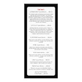 カスタムバーラック ラックカード (裏面)