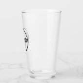 カスタムバーロゴ タンブラーグラス (左)