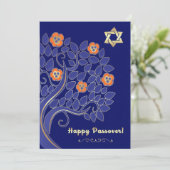 カスタムパスソーバーセダー招待状 招待状 (スタンド正面)