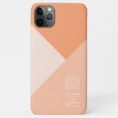 カスタムパステルサニーピーチサマーコーラルオレンジ Case-Mate iPhoneケース (裏面)