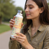 カスタムパステルスターフィッシュフローラクリーム ウォーターボトル