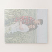 カスタムパズルの結婚ゲストブック ジグソーパズル (横)