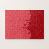 カスタムパズル – トマトレッドテーマ ジグソーパズル (横)