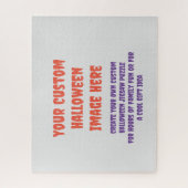 カスタムパズル、独自のハロウィーンを作成 ジグソーパズル (縦)