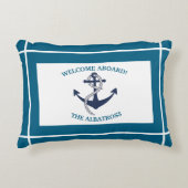 カスタムパタ航海のーンいかり アクセントクッション (正面)