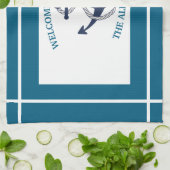 カスタムパタ航海のーンいかり キッチンタオル (折り畳み)