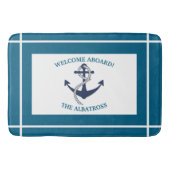 カスタムパタ航海のーンいかり バスマット (正面)