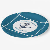 カスタムパタ航海のーンいかり ペーパープレート (アングル)