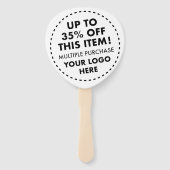 カスタムパドルハンドファン35%オフ一括買ディスカウ ハンドファン (裏面)