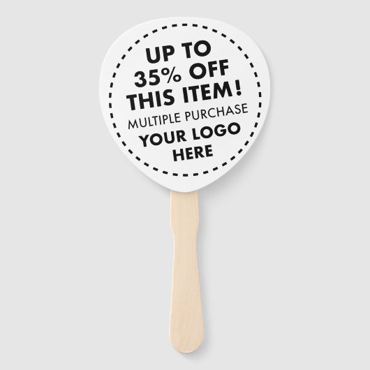 カスタムパドルハンドファン35%オフ一括買ディスカウ ハンドファン (裏面)