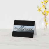 カスタムパノラマ写真折り畳みカード カード (黄色い花)