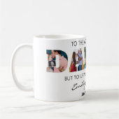  カスタムパパのお父さんの日の写真コラージュ コーヒーマグカップ (左)