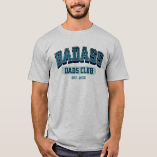 カスタムパパバダスレトロクールトレンディーおもしろい Tシャツ