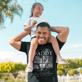 カスタムパパフォトコラージュ Tシャツ