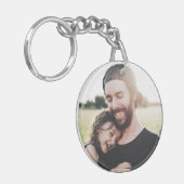 カスタムパパフ素朴ォ最高のト キーホルダー (正面左)