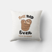 カスタムパパ最高のエバーカワイスロッス クッション (裏面)
