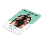 カスタムパパ用Photo Magnet Feliz Navidad Keepsake マグネット (左側)