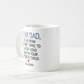 カスタムパパ コーヒーマグカップ (正面左)