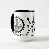 カスタムパパWoodworking Tools マグカップ (正面左)