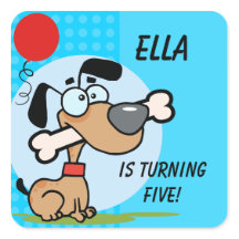 カスタムパピードッグステッカー