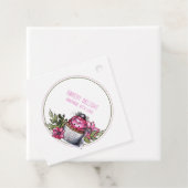 カスタムパンケーキシンプルqrコードメッセージカード フェイバータグ (インサイチュ)