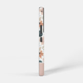 カスタムパンプキンと花柄 SAMSUNG GALAXYケース (右側面)