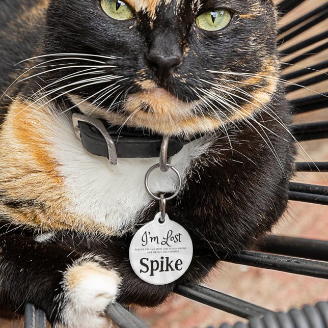 カスタムパーソナライズされたおもしろい犬ペットタグ ペット　ネームタグ (クリエイターアップロード済み)