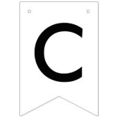 カスタムパーソナライズされたアゲハチョウの束ね旗 バンティングフラッグ (第2の旗)