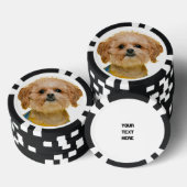 カスタムパーソナライズされたカジノ写真 ポーカーチップ (積み重ね)