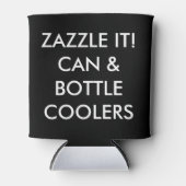 カスタムパーソナライズされたクーラーボックス空白のテンプレート 缶クーラー (正面)