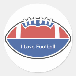 カスタムパーソナライズされたサッカー ラウンドシール