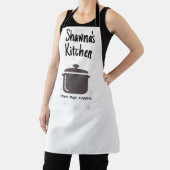 カスタムパーソナライズされたシェフキッチンエプロンかわいい エプロン (インサイチュ)