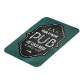 カスタムパーソナライズされたシャルボードパブサイン マグネット (左側)