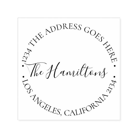 カスタムパーソナライズされたタイポグラフィ セルフインキングスタンプ (デザイン)