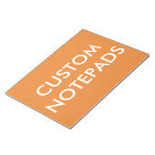カスタムパーソナライズされたテンプレート空白の ノートパッド (アングル)