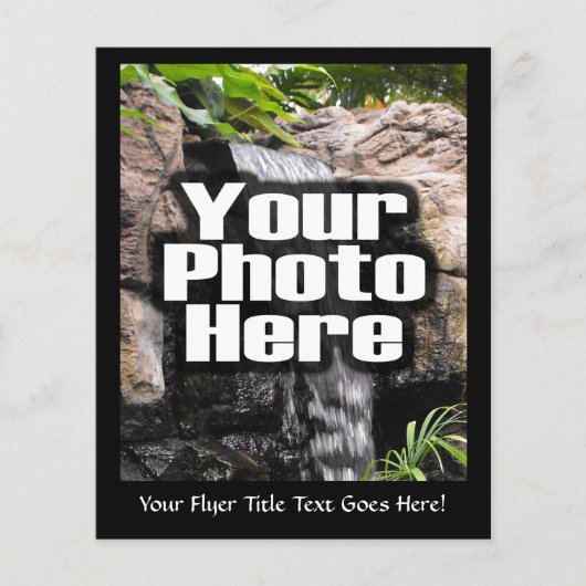 カスタムパーソナライズされたデジタル写真写真 チラシ (正面)