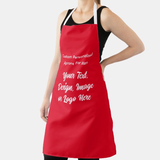 カスタムパーソナライズされたパパ用男性へ エプロン (インサイチュ)
