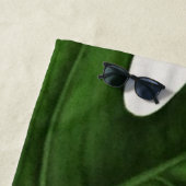 カスタムパーソナライズされたビーチ ビーチタオル (インサイチュ)