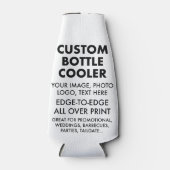 カスタムパーソナライズされたビールボトルクールスリーブ ボトルクーラー (正面)