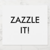 カスタムパーソナライズされたビールボトルラ空白のベル ビールラベル (シングルラベル)