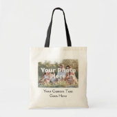 カスタムパーソナライズされたフォトトートバッグ トートバッグ (正面)