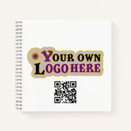 カスタムパーソナライズされたフロントロゴ背面文字ノートブック ノートブック