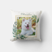 カスタムパーソナライズされたペット クッション (正面)