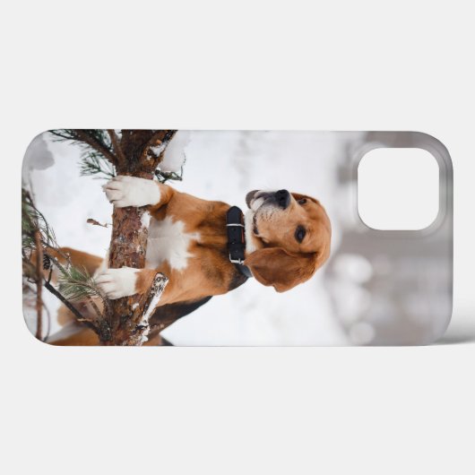 カスタムパーソナライズされたペット Case-Mate iPhoneケース (裏面 (横))