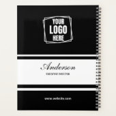 カスタムパーソナライズされたボス企業の プランナー手帳 (裏面)