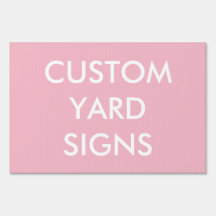 カスタムパーソナライズされたヤード標空白の識テンプレート