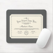 カスタムパーソナライズされた二層伝統的炭 マウスパッド (マウス)